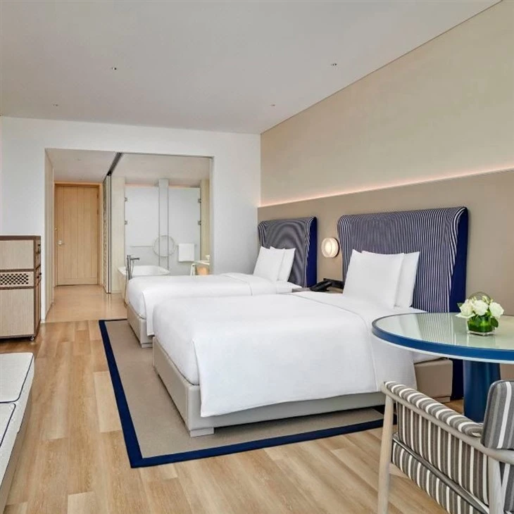 Zwilling Hotel Bett